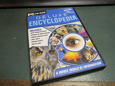 A picture of Webster's Encyclopaedia CD-ROM A picture of Webster's Encyclopaedia CD-ROM